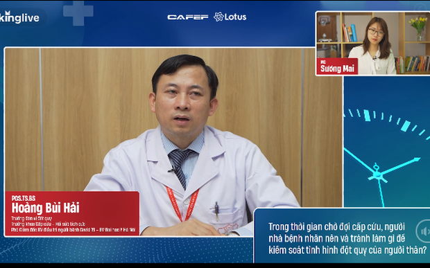 3 SAI LẦM khi sơ cứu bệnh nhân đột quỵ, có thể khiến bệnh nhân mất mạng trước khi tới viện: Bác sĩ BV ĐHY Hà Nội nhấn mạnh TUYỆT ĐỐI không làm! - Ảnh 1.