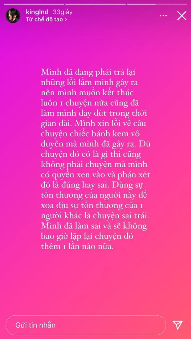 Showbiz Việt hôm nay: 1 đám cưới, 1 sao nữ xác nhận sinh quý tử đầu lòng, và rất nhiều lời xin lỗi - Ảnh 7.