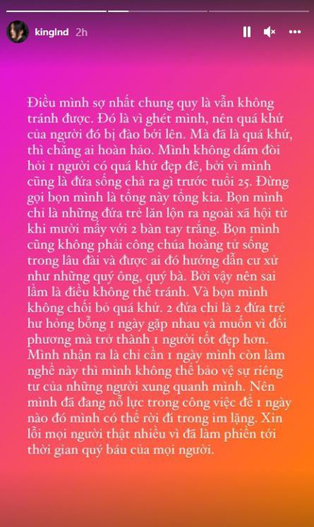 Linh Ngọc Đàm xin lỗi câu chuyện bánh kem trà xanh, úp mở về việc rời khỏi giới streamer? - Ảnh 2.