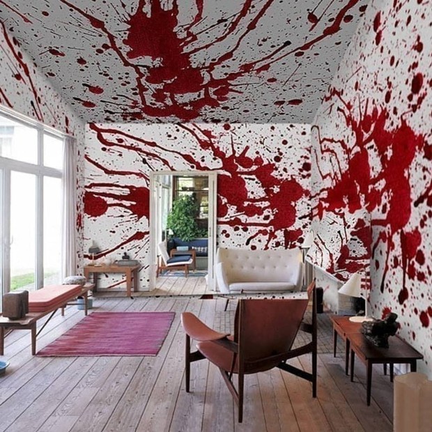 Góc hết hồn: Căn phòng decor theo style kinh dị, nhìn mà thấy rợn tóc gáy quá má ơi! - Ảnh 6.