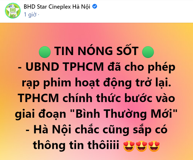 HOT: Rạp phim TP. Hồ Chí Minh mở cửa trở lại từ 19/11, netizen nháo nhào gọi tên loạt siêu bom tấn - Ảnh 5.