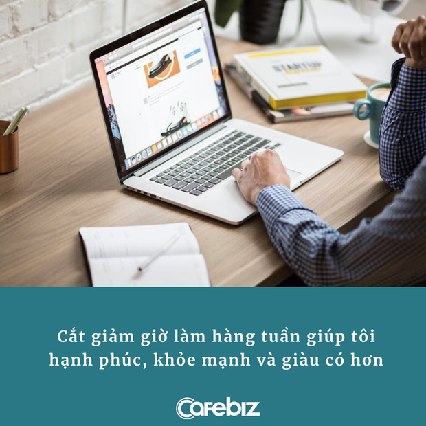 Đang làm 100 giờ/tuần giảm xuống còn 35, CEO kiếm được gấp cả chục lần: Hùng hục không phải lúc nào cũng là thượng sách! - Ảnh 1. Đang làm 100 giờ/tuần giảm xuống còn 35, CEO kiếm được gấp cả chục lần: Hùng hục không phải lúc nào cũng là thượng sách! - Ảnh 1.