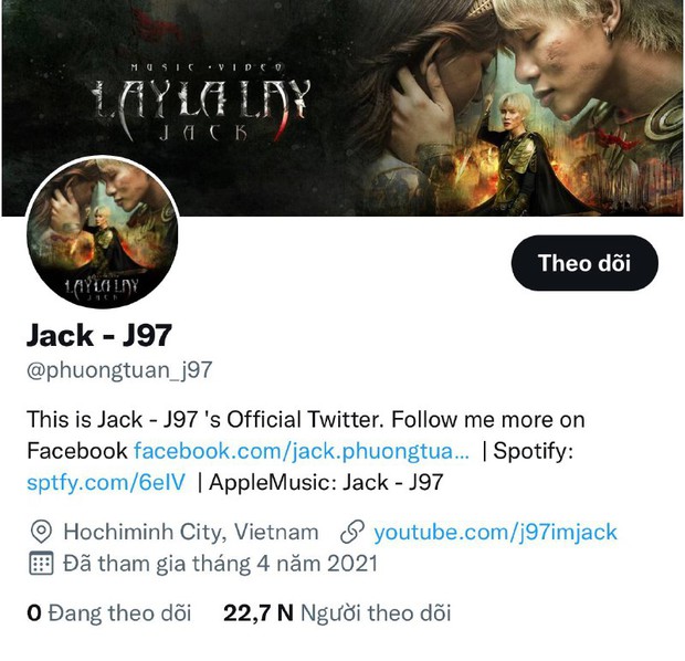 Nam ca sĩ Việt vừa thay đổi 1 ký tự ở bio, hashtag nghệ danh lên luôn #1 trending Twitter - Ảnh 6. Nam ca sĩ Việt vừa thay đổi 1 ký tự ở bio, hashtag nghệ danh lên luôn #1 trending Twitter - Ảnh 6.