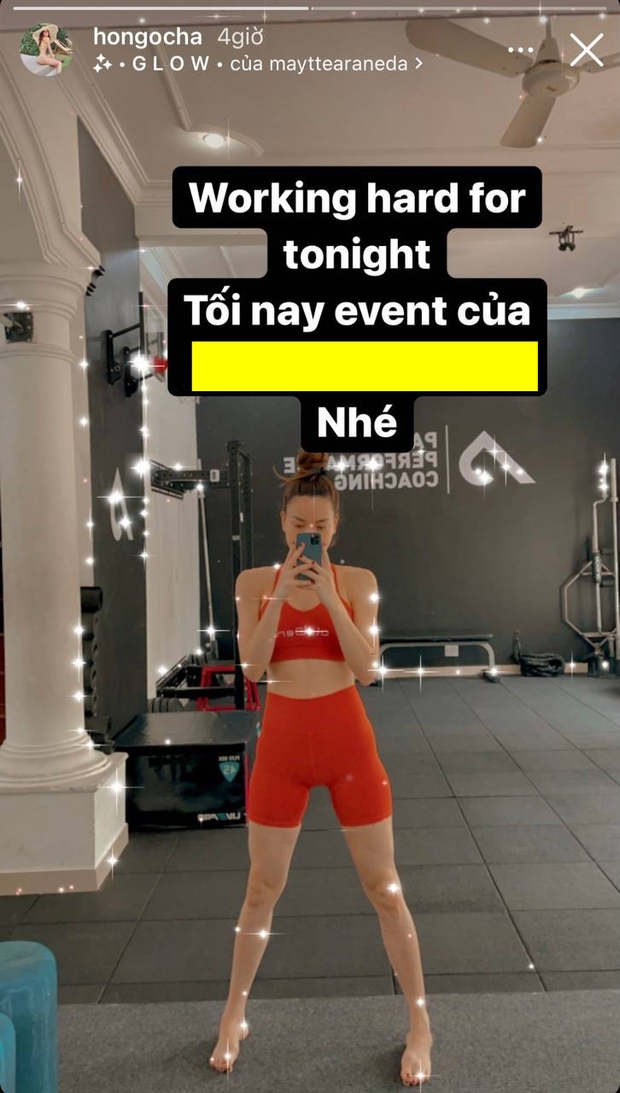 Hà Hồ mặc đồ tập khoe cận body trước gương, vòng 2 thực tế ra sao hậu nghi vấn mang thai lần 3? - Ảnh 2. Hà Hồ mặc đồ tập khoe cận body trước gương, vòng 2 thực tế ra sao hậu nghi vấn mang thai lần 3? - Ảnh 2.