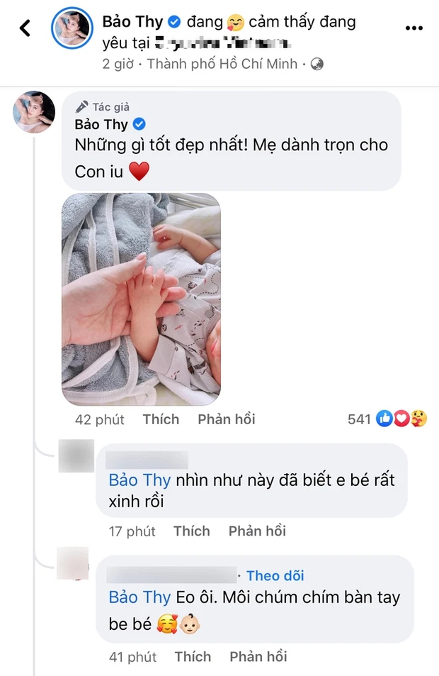 Bảo Thy zoom cận đặc điểm của quý tử đầu lòng, netizen liền khẳng định chắc nịch sẽ sớm là soái ca tương lai! - Ảnh 3. Bảo Thy zoom cận đặc điểm của quý tử đầu lòng, netizen liền khẳng định chắc nịch sẽ sớm là soái ca tương lai! - Ảnh 3.