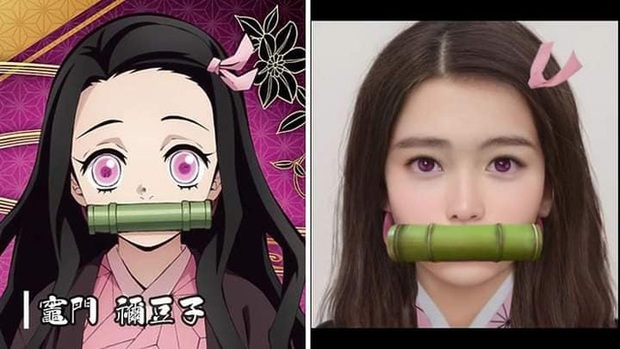 Dàn nhân vật anime Thanh Gươm Diệt Quỷ xấu đến mất ngủ khi hóa người thật 100%, trừ em gái quốc dân vẫn xinh hơn hoa! - Ảnh 2. Dàn nhân vật anime Thanh Gươm Diệt Quỷ xấu đến mất ngủ khi hóa người thật 100%, trừ em gái quốc dân vẫn xinh hơn hoa! - Ảnh 2.