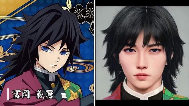 Dàn nhân vật anime Thanh Gươm Diệt Quỷ xấu đến mất ngủ khi hóa người thật 100%, trừ em gái quốc dân vẫn xinh hơn hoa! - Ảnh 10. Dàn nhân vật anime Thanh Gươm Diệt Quỷ xấu đến mất ngủ khi hóa người thật 100%, trừ em gái quốc dân vẫn xinh hơn hoa! - Ảnh 10.