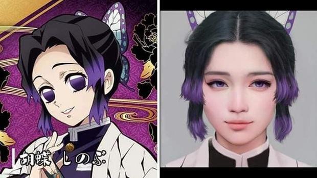 Dàn nhân vật anime Thanh Gươm Diệt Quỷ xấu đến mất ngủ khi hóa người thật 100%, trừ em gái quốc dân vẫn xinh hơn hoa! - Ảnh 11. Dàn nhân vật anime Thanh Gươm Diệt Quỷ xấu đến mất ngủ khi hóa người thật 100%, trừ em gái quốc dân vẫn xinh hơn hoa! - Ảnh 11.
