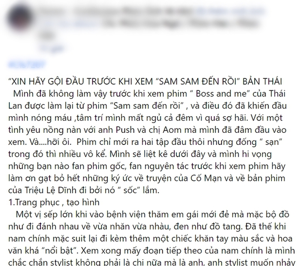 Sam Sam Đến Rồi bạn dạng Thái một vừa hai phải tung ra đã biết thành chê tơi tả: Thời trang thảm họa, kịch bạn dạng thực hiện lố, may visual nữ giới chủ yếu vớt lại - Hình ảnh 3.