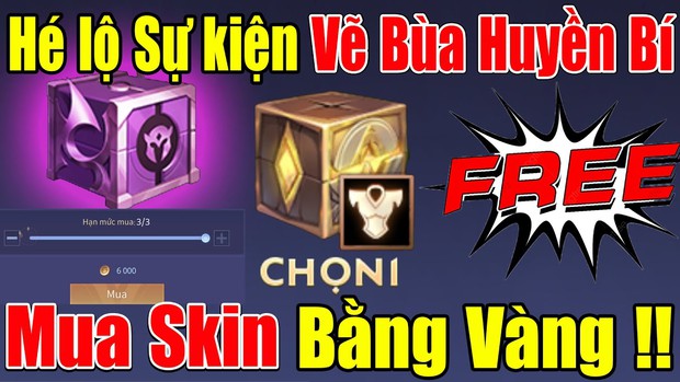 Liên Quân Mobile: Hướng dẫn cách dùng vàng đổi skin từ sự kiện mới nhất - Vẽ bùa huyền bí - Ảnh 1.