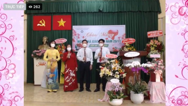 CẬP NHẬT cả nước chào mừng ngày Nhà giáo Việt Nam 20/11: Nhiều nơi tổ chức online, không khí vẫn siêu rộn ràng - Ảnh 2. CẬP NHẬT cả nước chào mừng ngày Nhà giáo Việt Nam 20/11: Nhiều nơi tổ chức online, không khí vẫn siêu rộn ràng - Ảnh 2.