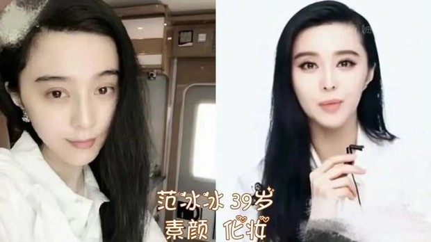 Ngã ngửa nhan sắc dàn mỹ nhân Cbiz sau khi tẩy trang: Triệu Lệ Dĩnh - Dương Mịch tuột dốc, sốc nhất là Nhiệt Ba và Angela Baby - Ảnh 5. Ngã ngửa nhan sắc dàn mỹ nhân Cbiz sau khi tẩy trang: Triệu Lệ Dĩnh - Dương Mịch tuột dốc, sốc nhất là Nhiệt Ba và Angela Baby - Ảnh 5.