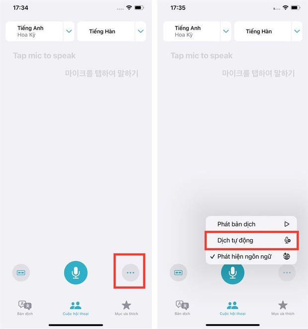 Hướng dẫn dịch tự động cuộc trò chuyện trên iOS 15 - Ảnh 3. Hướng dẫn dịch tự động cuộc trò chuyện trên iOS 15 - Ảnh 3.