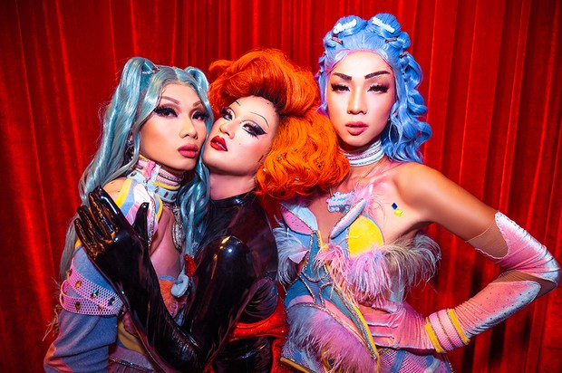 Thanh Duy ra mắt nhân cách thứ 2 - drag queen với nghệ danh Delilah trên sóng The Heroes - Ảnh 5.