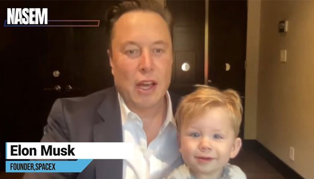 Video “phá đám” bố họp online của con trai tỷ phú Elon Musk gây bão toàn mạng, xuất hiện vài phút mà làm lịm tim vì quá dễ thương - Ảnh 3. Video “phá đám” bố họp online của con trai tỷ phú Elon Musk gây bão toàn mạng, xuất hiện vài phút mà làm lịm tim vì quá dễ thương - Ảnh 3.