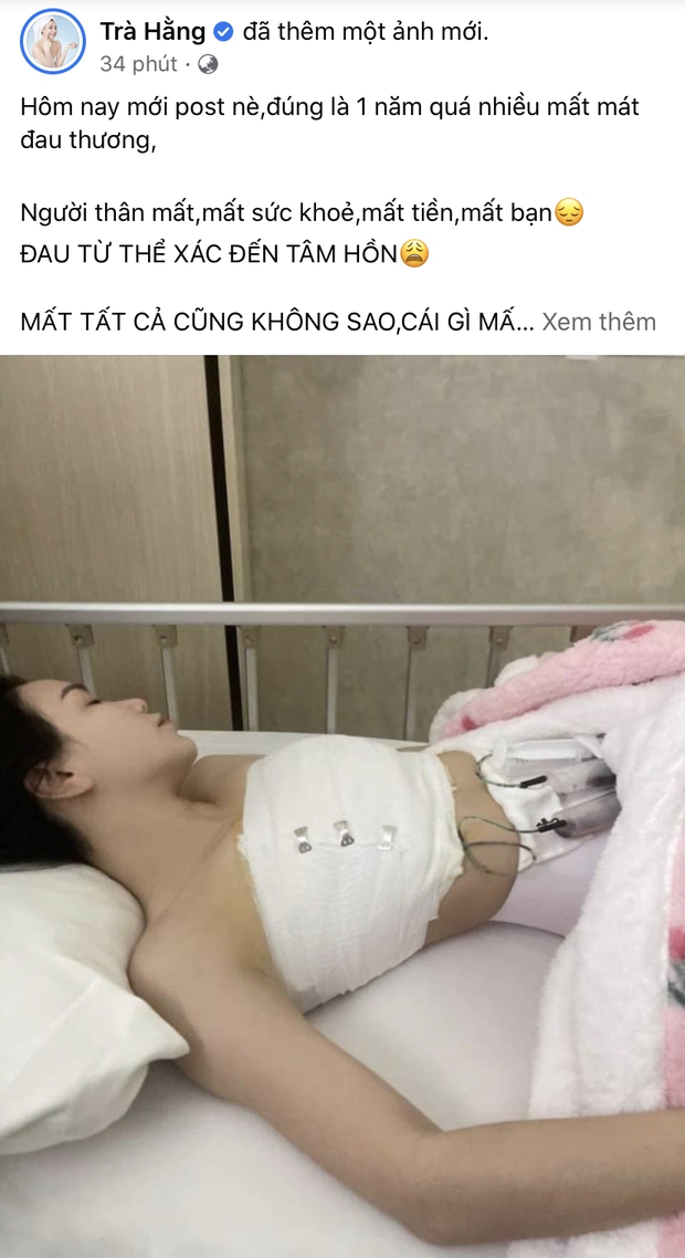Bạn thân Ngọc Trinh gây lo lắng với hình ảnh trên bàn mổ ngực, nghẹn ngào nói về nỗi đau mất 3 người thân - Ảnh 3. Bạn thân Ngọc Trinh gây lo lắng với hình ảnh trên bàn mổ ngực, nghẹn ngào nói về nỗi đau mất 3 người thân - Ảnh 3.