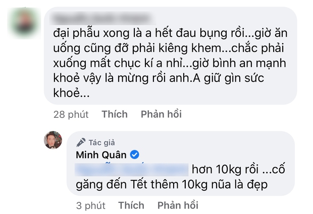 Minh Quân gây sốc khi đăng cận cảnh dạ dày bị cắt bỏ tới 80%, tiết lộ sụt hơn 10kg sau 40 ngày phẫu thuật - Ảnh 5. Minh Quân gây sốc khi đăng cận cảnh dạ dày bị cắt bỏ tới 80%, tiết lộ sụt hơn 10kg sau 40 ngày phẫu thuật - Ảnh 5.