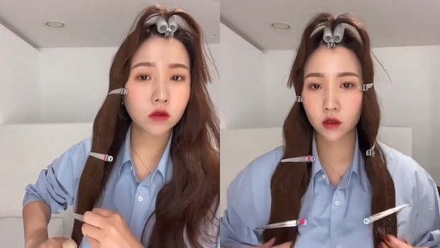 Đây là cách gái Hàn làm tóc xoăn mà không cần máy 3 trục, học theo để giao diện xinh xắn mùa lạnh bạn ơi - Ảnh 3. Đây là cách gái Hàn làm tóc xoăn mà không cần máy 3 trục, học theo để giao diện xinh xắn mùa lạnh bạn ơi - Ảnh 3.