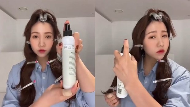 Đây là cách gái Hàn làm tóc xoăn mà không cần máy 3 trục, học theo để giao diện xinh xắn mùa lạnh bạn ơi - Ảnh 4. Đây là cách gái Hàn làm tóc xoăn mà không cần máy 3 trục, học theo để giao diện xinh xắn mùa lạnh bạn ơi - Ảnh 4.
