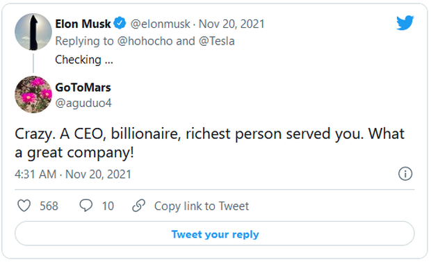 Khách hàng lên Twitter phàn nàn về xe Tesla, Elon Musk đáp lại chỉ sau 3 phút làm cả Twitter tán thưởng không ngớt - Ảnh 3.