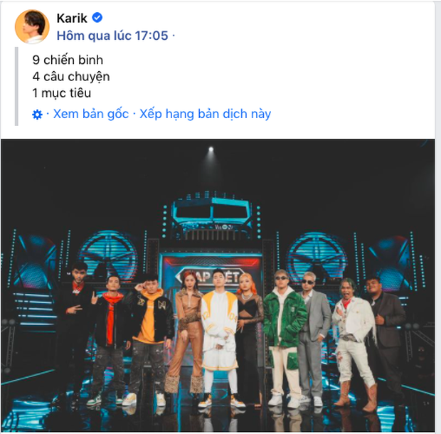 So sánh ảnh các team Rap Việt 2 mùa: Binz khác hẳn mùa 1, có tấm chiếu mới thì hăng chụp căng đét còn 1 HLV không chụp nữa luôn - Ảnh 10. So sánh ảnh các team Rap Việt 2 mùa: Binz khác hẳn mùa 1, có tấm chiếu mới thì hăng chụp căng đét còn 1 HLV không chụp nữa luôn - Ảnh 10.