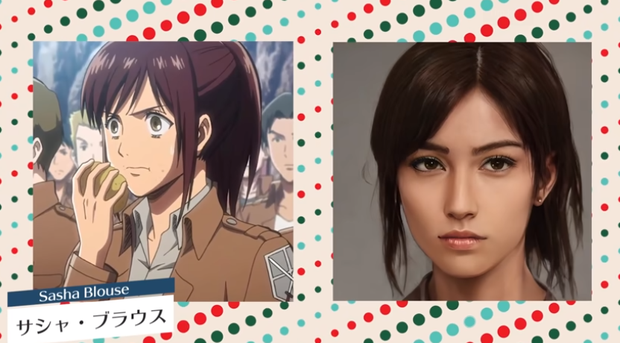 Dàn nhân vật anime hóa người thật ĐẸP NHẤT gọi tên Attack On Titan: Chồng quốc dân Levi chuẩn idol, hội đả nữ nhìn muốn cưới gấp! - Ảnh 11.