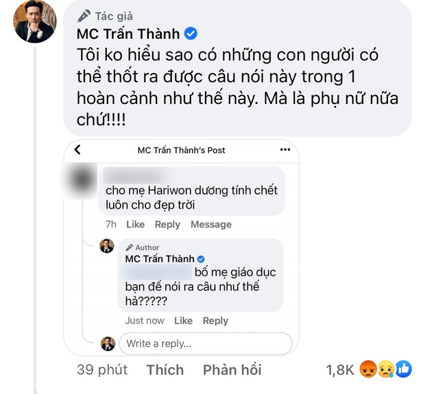 Hari Won bị trù ẻo liên quan đến tính mạng, Trấn Thành xù lông cảnh cáo antifan bằng 1 câu đanh thép! - Ảnh 2. Hari Won bị trù ẻo liên quan đến tính mạng, Trấn Thành xù lông cảnh cáo antifan bằng 1 câu đanh thép! - Ảnh 2.