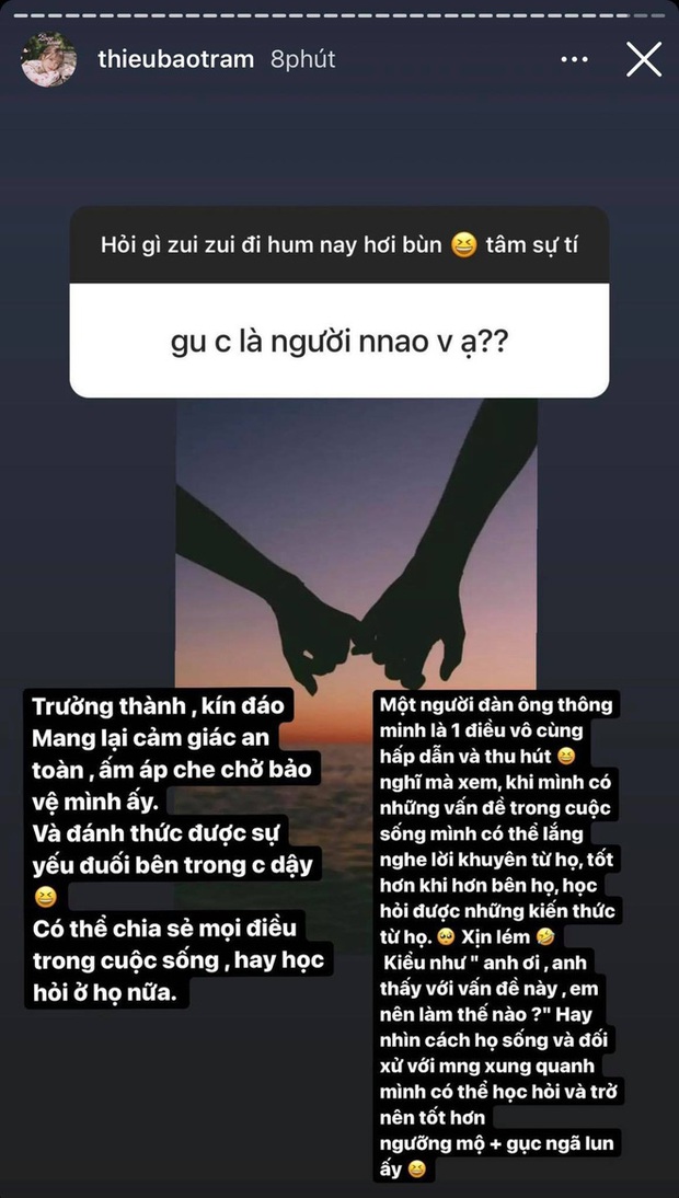 Netizen rộn ràng tin đồn Sơn Tùng kết hôn ở tuổi 28, Thiều Bảo Trâm từng nói gì về điều này? - Ảnh 3. Netizen rộn ràng tin đồn Sơn Tùng kết hôn ở tuổi 28, Thiều Bảo Trâm từng nói gì về điều này? - Ảnh 3.