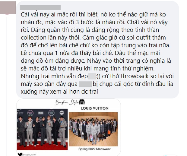 BTS nhận Daesang tại Mỹ nhưng lại mặc outfit nhăn nhúm kém sang, fan bênh stylist chằm chặp dù Knet đòi đuổi cổ? - Ảnh 7. BTS nhận Daesang tại Mỹ nhưng lại mặc outfit nhăn nhúm kém sang, fan bênh stylist chằm chặp dù Knet đòi đuổi cổ? - Ảnh 7.