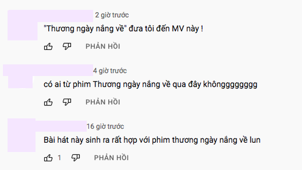 Thương Ngày Nắng Về quá hot: Dân tình đổ xô đi tìm OST, chủ nhân ca khúc là ca sĩ đình đám Vpop - Ảnh 7. Thương Ngày Nắng Về quá hot: Dân tình đổ xô đi tìm OST, chủ nhân ca khúc là ca sĩ đình đám Vpop - Ảnh 7.