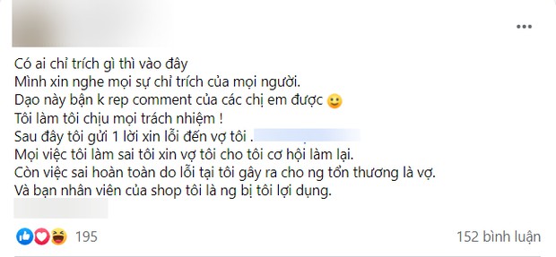 Vụ nữ nhân viên bị tố ngoại tình với ông chủ: Người chồng xin vợ cơ hội làm lại, cho biết nữ nhân viên bị mình lợi dụng - Ảnh 2.