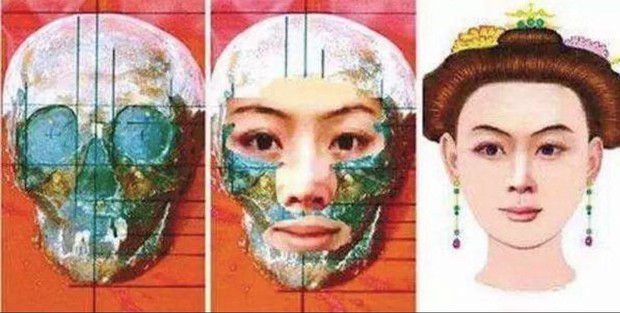 Chuyên gia phục dựng nhan sắc thực tế của nàng Hàm Hương trong lịch sử, kết quả hoàn toàn khác xa hình dung lâu nay của mọi người - Ảnh 5. Chuyên gia phục dựng nhan sắc thực tế của nàng Hàm Hương trong lịch sử, kết quả hoàn toàn khác xa hình dung lâu nay của mọi người - Ảnh 5.