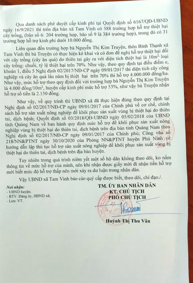 Hỗ trợ thiệt hại do bão chỉ 2.000 đồng: Yêu cầu kiểm điểm vì làm việc máy móc  - Ảnh 3.