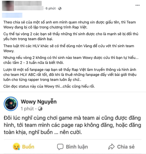 Wowy nói gì khi bị netizen hỏi thăm tin đồn Rap Việt dàn xếp kết quả? - Ảnh 4.