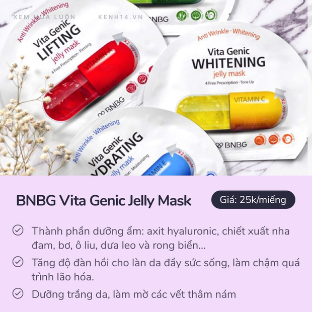 5 mặt nạ giấy “đáng đồng tiền bát gạo” hợp với nàng lười skincare, chỉ cần đắp trước khi đi ngủ đã có ngay làn da căng mọng - Ảnh 2.