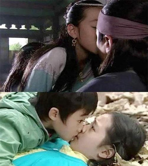 Sốc óc 4 sao nhí Hàn đóng cảnh hôn chưa đủ tuổi: Kim Yoo Jung đè ngửa bạn diễn, trùm cuối như nuốt môi đàn chị - Ảnh 4.