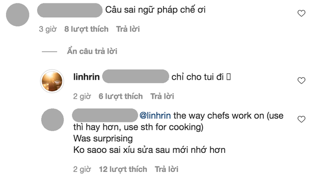 Bị sửa lưng trình tiếng Anh, dâu tương lai nhà tỷ phú Johnathan Hạnh Nguyễn có động thái quay ngoắt 180 độ - Ảnh 4. Bị sửa lưng trình tiếng Anh, dâu tương lai nhà tỷ phú Johnathan Hạnh Nguyễn có động thái quay ngoắt 180 độ - Ảnh 4.