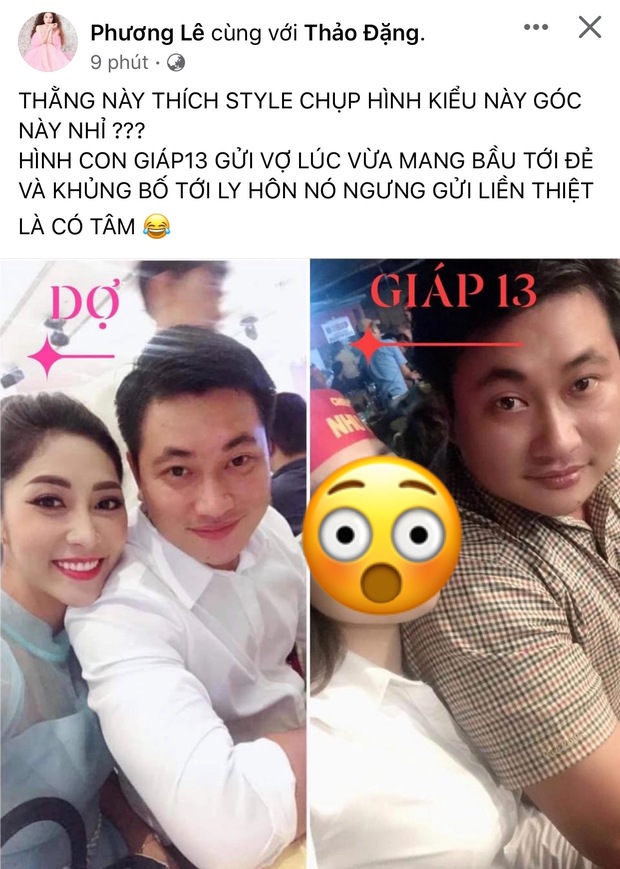 CĂNG: Phương Lê đăng ảnh chồng cũ Đặng Thu Thảo bên 1 cô gái, gọi thẳng con giáp 13 - Ảnh 2.