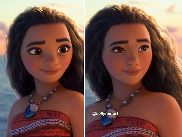 Mê mệt visual dàn công chúa Disney nếu có khuôn mặt tỷ lệ thật: Ariel xinh hơn cả nguyên tác, nàng Belle chặt đẹp Emma Watson! - Ảnh 6.