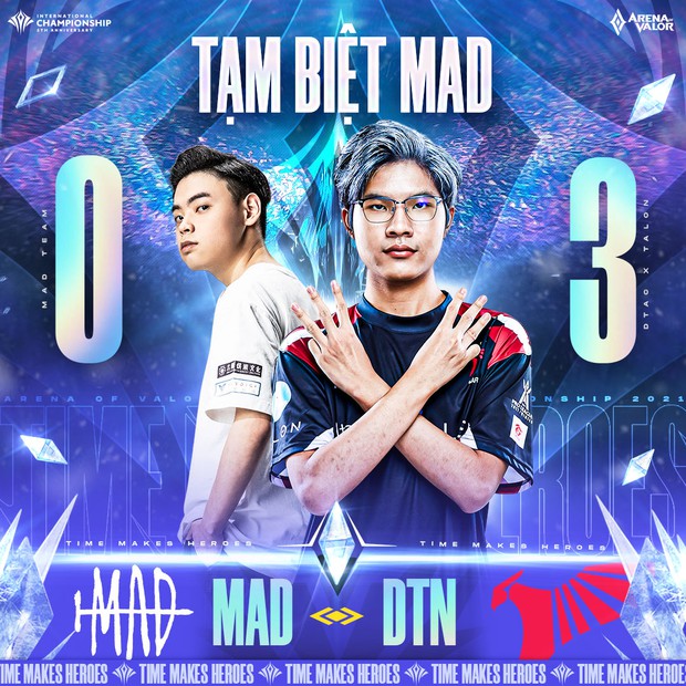 AIC 2021: MAD Team chính thức bị loại, nhưng điểm nhấn của vòng Playoffs chính là pha backdoor kinh điển của HKA - Ảnh 4.