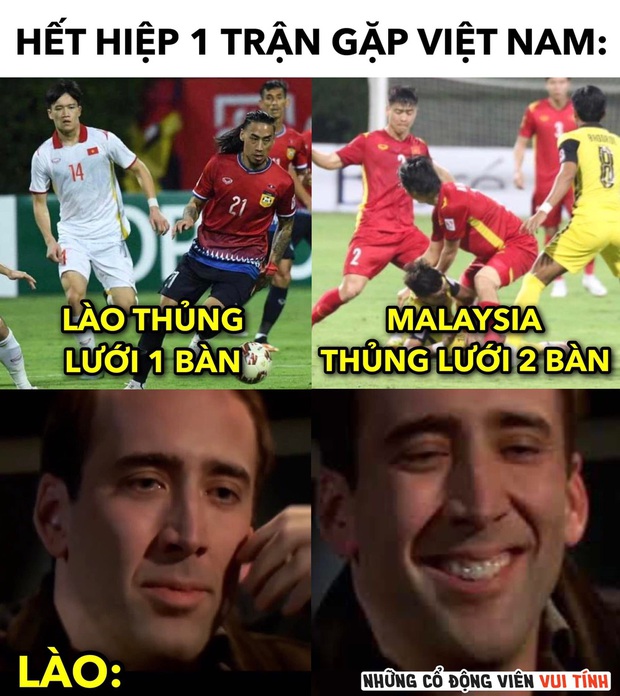ĐT Việt Nam làm gỏi Malaysia sau 45 phút, dân mạng cười ngất vì loạt ảnh chế hài hước - Ảnh 2. ĐT Việt Nam làm gỏi Malaysia sau 45 phút, dân mạng cười ngất vì loạt ảnh chế hài hước - Ảnh 2.