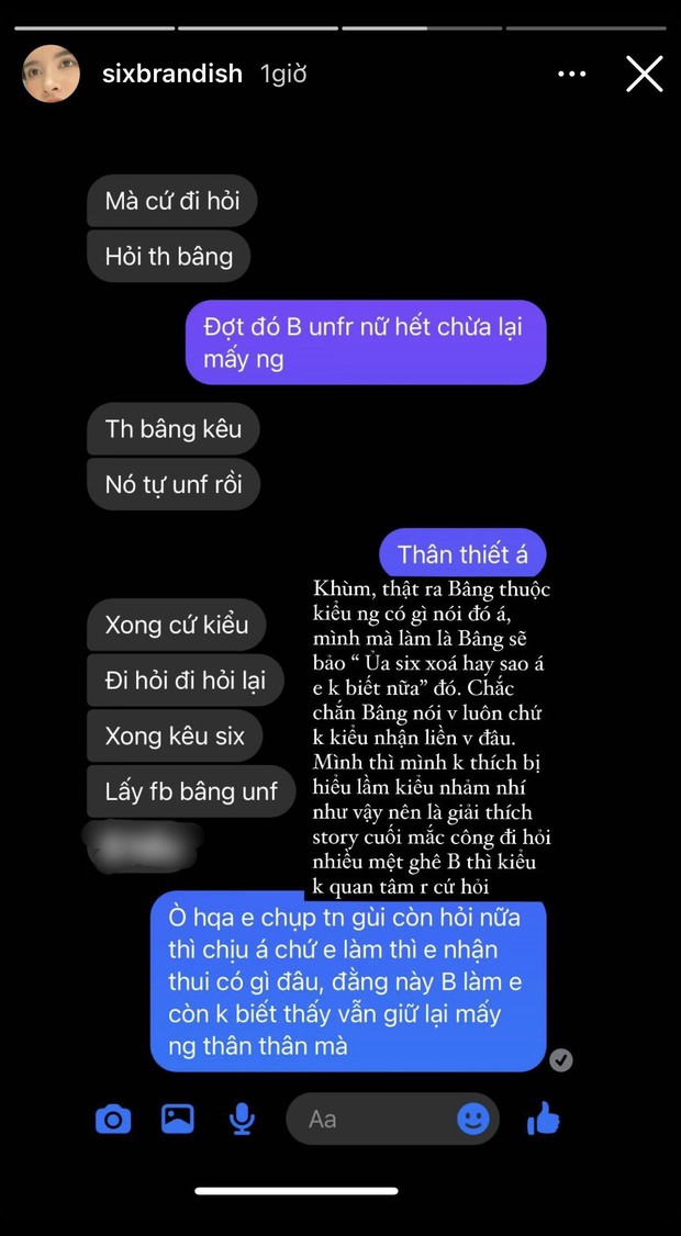 Trang Six tiết lộ Lai Bâng từng unfriend hàng loạt bạn nữ rồi đổ lỗi cho người yêu? - Ảnh 2.