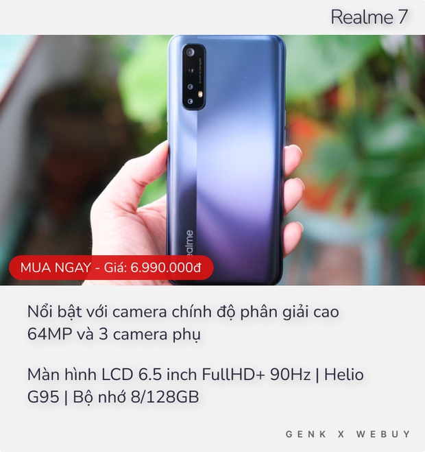 Những smartphone trong budget 7 triệu đáng mua trong dịp cuối năm - Ảnh 4.