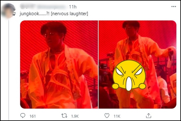 Vũ đạo 18+ của Jungkook (BTS) khiến fan hoảng hốt đỏ cả mặt: Có cần thiết phải táo bạo vậy không em út ơi? - Ảnh 3. Vũ đạo 18+ của Jungkook (BTS) khiến fan hoảng hốt đỏ cả mặt: Có cần thiết phải táo bạo vậy không em út ơi? - Ảnh 3.