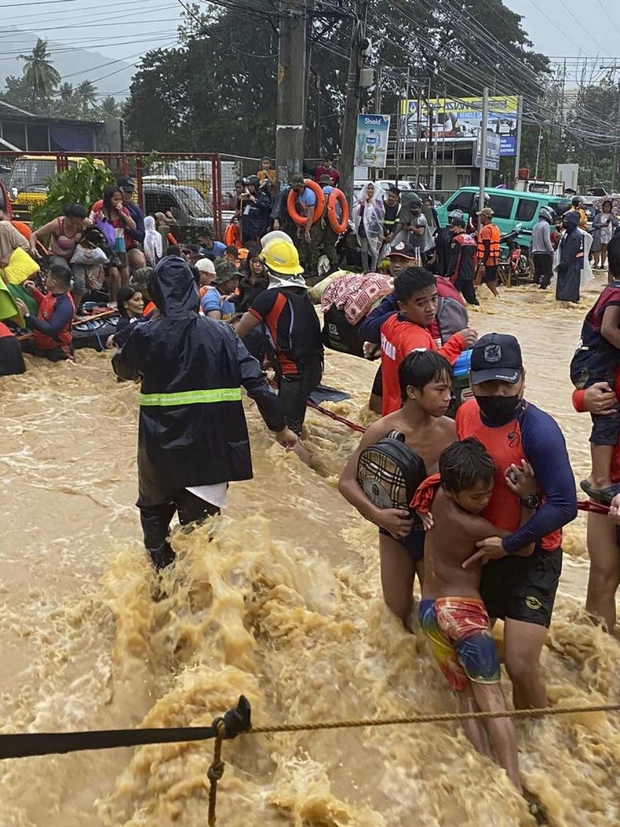 Bão Rai làm hơn 100 người tại Philippines thiệt mạng - Ảnh 1.