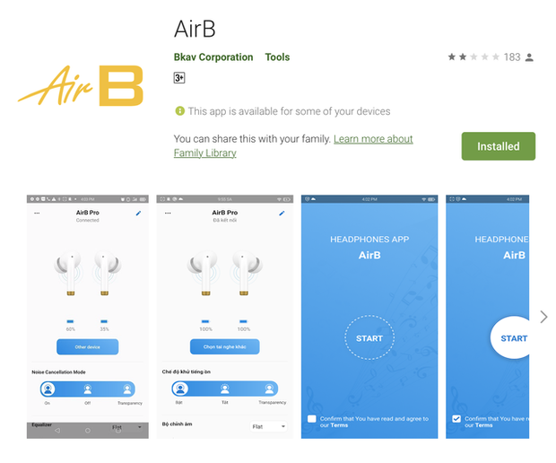 Chưa mở bán, ứng dụng AirB của BKAV đã nhận hàng loạt đánh giá 1* trên chợ ứng dụng - Ảnh 1.