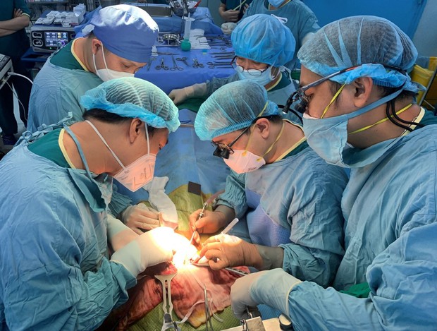 TP.HCM: Ghép gan thành công cho bé gái 7 tuổi bị xơ gan giai đoạn cuối - Ảnh 1. TP.HCM: Ghép gan thành công cho bé gái 7 tuổi bị xơ gan giai đoạn cuối - Ảnh 1.