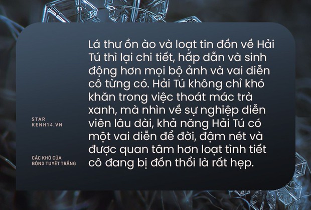 Cái khó của bông tuyết trắng Hải Tú - Ảnh 8.