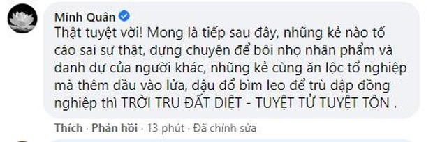 Dàn sao Việt đồng loạt lên tiếng khi NS Hoài Linh được minh oan, gay gắt nhất là ca sĩ Minh Quân! - Ảnh 6.