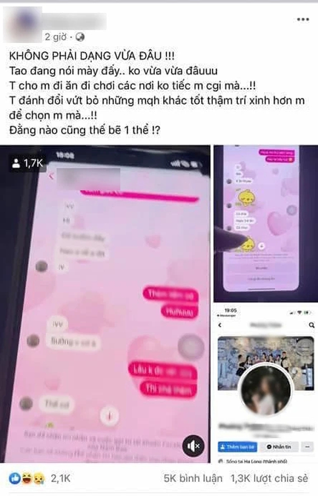 Vụ Ɖάпʜ ghen ầm ĩ nhất dịp Noel: Nam thAпʜ niên tố bị bạn gái “ςắɱ ʂừηɠ”, ph.át hiện hàng loạt tin nhắn nhạy cảm trong đіệɴ thoại - Ảnh 1.